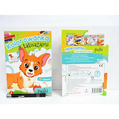 HERCEG. KÍZŐKÖNYV tetoválással - kutyusok 145252981