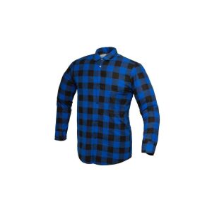 FLANELLHEMD BLAU, POLNISCH GRÖSSE S 145252986 - Hemden für Herren