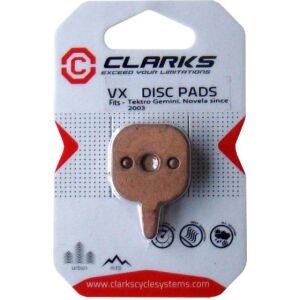 Clarks Fékbetét TEKTRO (Gemini, Novela 2003) szerves doboz 20 pár 145253032 - Kerékpár alkatrész