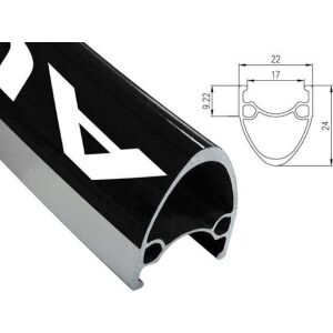 Alexrims AT490 országúti kerék 700x32 furat, oldal CNC, fekete - ALX-AT490 145253044 - Kerékpár kerék