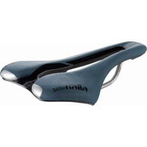 Selle Italia Nyereg SELLE ITALIA SLR BOOST GRAVEL TI316, Superflow S (id match - S3), TI 316 Sín, Fibra-Tek, Light Gel, 204g, Kék (NEW) 145253077 - Kerékpár alkatrész