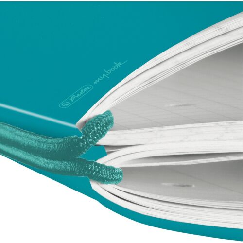 Herlitz Notizheft my.book flex A4 PP 2x 40Bl. kar/lin türkis 145253092