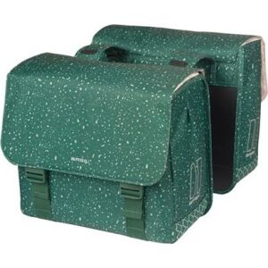 BASIL FLAIR DUPLA KERÉKPÁR-TÁSKA, KAPCSOS, 35L, Vízálló, Zöld (ÚJ 2025) 145253131 - Kerékpáros táska