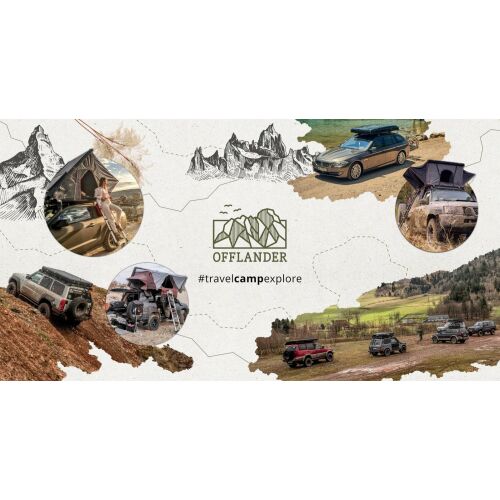 OFFLANDER Tetőtábor sátor SOFT CAHAYA 180 145253227