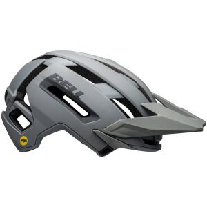MTB bukósisak BELL SUPER AIR MIPS SPHERICAL matt fényes szürke M méret (55-59 cm) (ÚJ)