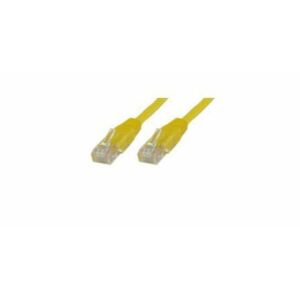 MicroConnect U/UTP Cat5e 15M sárga nem árnyékolt hálózati kábel PVC, PVC, 4x2xAWG 26 CCA 145253399 - Kábel