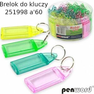Breloczek Penword BRELOK DO KLUCZY 251998 a60 AKRYL Penword 145253670 - Brelok do kluczy