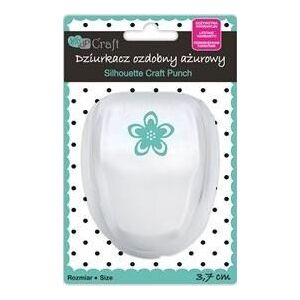 Dekoratív áttört lyukasztó 3,7 cm virág