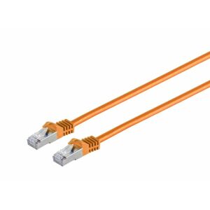 Microconnect SFTP720O hálózati kábla Narancssárga 20 m Cat7 S/FTP (S-STP) 145253845 - FTP kábel