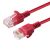 MicroConnect U/UTP CAT6A Slim 10M piros nem árnyékolt hálózati kábel, LSZH 4x2xAWG 28 CU, OD: 3,6 mm 145253950