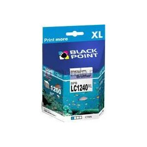 Tintenpatrone Tintenpatrone BLACK POINT BPBLC1240C als Ersatz für Brother LC1240C 145254059 - Bürotechnik