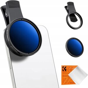 Kf lencse szűrő K&F Grey ND ND2-ND400 típusú FADER telefon kliphez/KF01.2639 145254362 - Objektív lencse mobiltelefonhoz