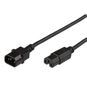MicroConnect C14 - C15 tápkábel, 2m (PE011420) 145254630 - Kábel