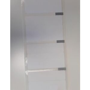 Etykieta przechwytywania 70x30x17 - rdzeń 25. Średnica 100mm, biały. Niepowlekane. DT. Trwałe. 670 etykiet na rolkę. 4 rolki w pudełku. Czarny znak 145254662 - Artykuły biurowe