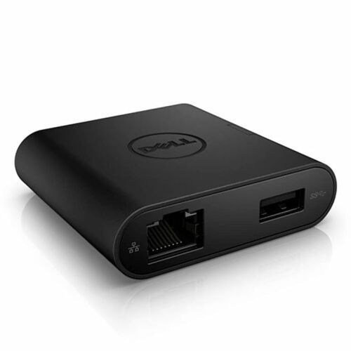 Dell DA200 USB-C Adapter - HDMI, VGA, Ethernet, USB 3.0 - Átalakító