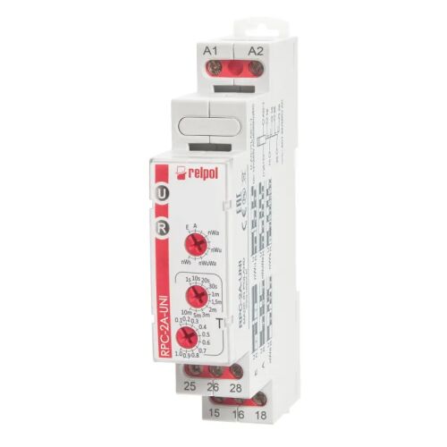 Relpol Przekaźnik czasowy 1P 12-240VAC/DC RPC-2A-UNI 863217 145255580