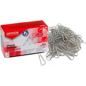 Produse de birou Agrafe triunghiulare OFFICE PRODUCTS, 28mm, 100buc, argintii 145255883 - Accesorii de birou