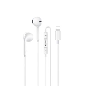 yesido Słuchawki Douszne YH50 Lightning 120cm, FEHÉR / BIAŁY