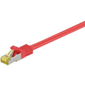 MicroConnect CAT7 S/FTP hálózati kábel 5m, piros CAT7 S/FTP hálózati kábel 5m, piros, AWG 26, CU 145256055 - Kábel