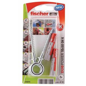FISCHER DUOPOWER PIN-kód 10x50 SZŰRÉKHOROVAL /2db