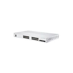 Cisco switch CBS350-24T-4G-UK (24xGbE,4xSFP,ventilátor nélküli) - FRISSÍTETT 145256111 - Switch