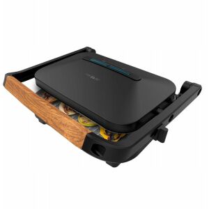 Cecotec Rock'nGrill 1200 elektromos grill fa fekete