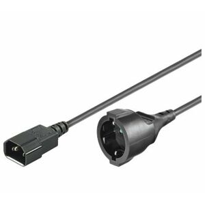 Tápkábel MicroConnect C14 -Schuko M-F 1,5m. 3Gx1.5mm2, 10/16A 250V 145256666 - Kábel