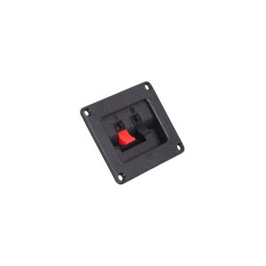 Priza terminala, difuzor cu 2 pini, 80mm x 65mm, 10 bucati, Negru 145256727 - Conectori