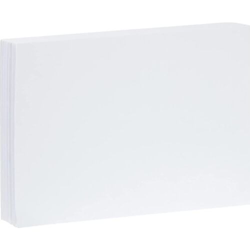 Herlitz Karteikarte A5 blanko weiß  hf       100er Packung 145257020