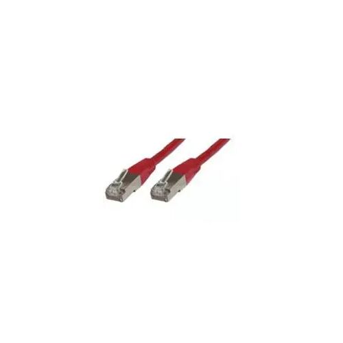 MicroConnect F/UTP CAT6 20m Czerwona osłona zewnętrzna PVC: Przesiewanie folii 4x2xAWG 27 CCA 145257029