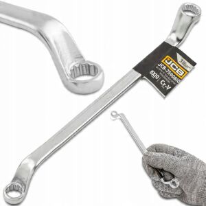 JCB csavarkulcs 75 fokban hajlított 8x10mm