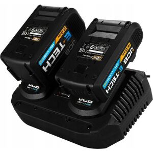 JCB Töltő Akkumulátortöltő - duális 18V, 2x3.5A