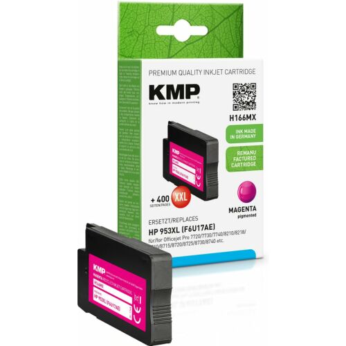 KMP Patrone HP 953XL (F6U17AE) magenta 2000 S. Hybrid-Chip újratöltött 145257210