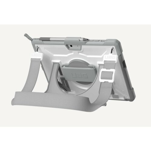 UAG Plazma tok Microsoft Surface Go 1/2/3-hoz kézi- és vállpánttal - Hátsó nézet - Tablet tok