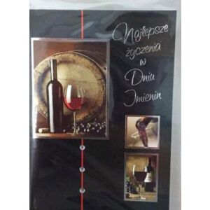 Panorama Karnet imieniny B6 Premium 57 + koperta 145257298 - Decoratii si echipamente pentru petreceri