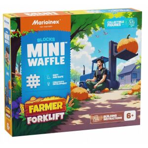 Mini Gofri 50 db Farmer Targoncás 145258176 - Kreatív & Építő játék