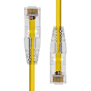 ProXtend Ultra Slim CAT6 U/UTP CU LSZH Ethernet kábel Sárga 4m 145258362 - UTP kábel