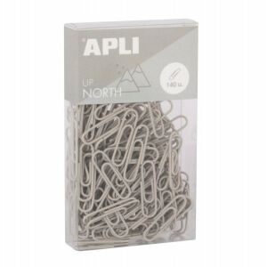 APLI Up North kerek kapcsok, 28mm, 140db, akasztós dobozban, szürke 145258522 - Gemkapocs