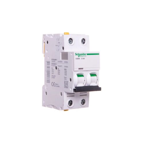 Schneider elektromos megszakító IC60N-D4-2 D 4A 2 pólusú (A9F05204) 145258552