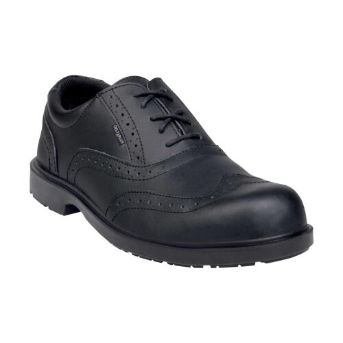 Bőr félcipő, PU talp, Fekete, méret: 45, RICH2S1NO45 145258637