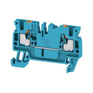 Racord pe șină de 2,5 mm2 24A A2C 2.5 BL 1521880000 145258663 - Blocuri terminale