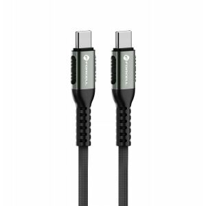 ForCell USB-C - USB-C kábel 0,5 m Fekete 145258715 - Adatkábel