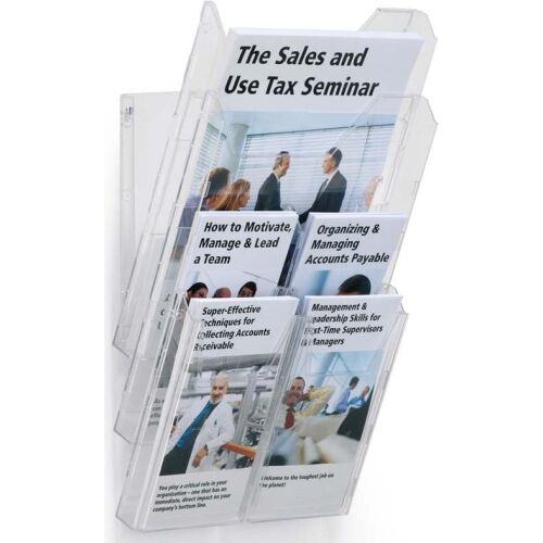 DURABLE Prospektspender Combiboxx Pro f A4 u 1/3 A4  átlátszó