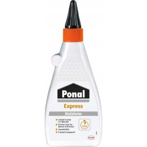 Ponal Wood Glue Express, butelka 550g, 9H PN10X 145259396 - Klej