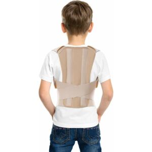 TOROS-GROUP Gorset do korekcji postawy 652 dziecięcy beżowy r. 1 145259659 - Pomoc rehabilitacyjna