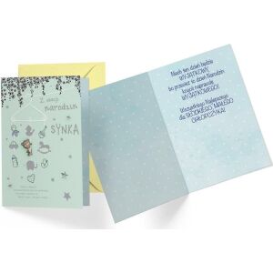 Felicitare B6 DK-745 Nașterea fiului 145259721 - Decoratii si echipamente pentru petreceri