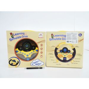 KORMÁNY sárga, állványon, interaktív, fény/hang