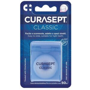 CURASEPT NIĆ-CLASSIC, viaszott 50m