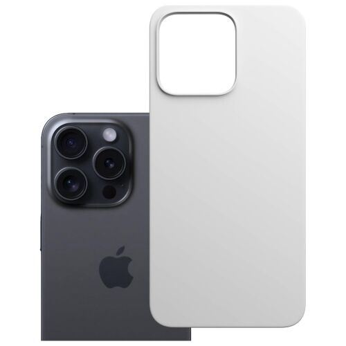 Alma iPhone 16 Pro Max - 3mk Hardy MagSilicone Fehér 148978493 - Műszaki cikk és elektronika