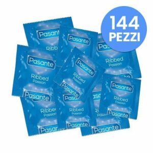 10X PASANTE RIBBED - PREZERWATYWY PRĄŻKOWANE 145260020 - Uroda i zdrowie